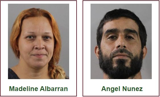 Madeline Albarran and Angel Nunez